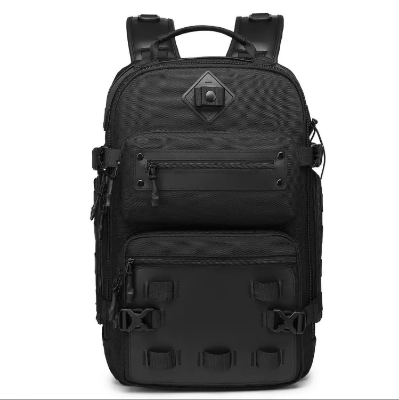 OZUKO 9601 Travel Backpack Men 15.6 Inches Laptop Backpack Waterproof Hiking Fitness School Backpack