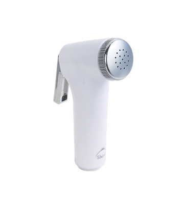 Picture of Push Shower White Head Metal Core - 
