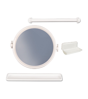 Picture of ABS Round Basin Mirror Cream - 