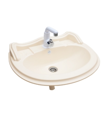 Picture of Deluxe Plastic Basin Off-White - 