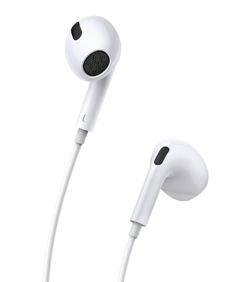 Baseus Encok 3.5mm lateral in-ear Wired Earphone H17 White 