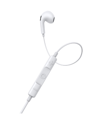 Baseus Encok 3.5mm lateral in-ear Wired Earphone H17 White 