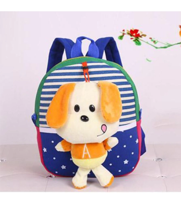 Picture of TEDDY BEAR Soft Plush Doll Puppet Cartoon Animal Mini School Bag Toddler Bag For Kindergarten (1-3 Yrs)
