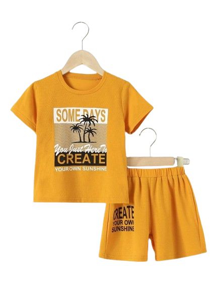 Buy Baby T Shirt & Half Pant Set BM-32 Online