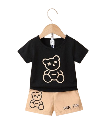 Buy Baby T Shirt & Half Pant Set BM-29 Online