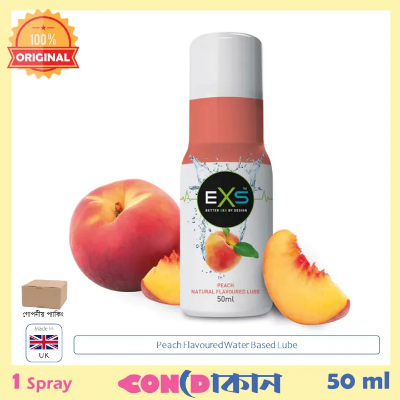 Picture of EXS Peach Natural Flavoured Lube 50 Ml 1 Pack