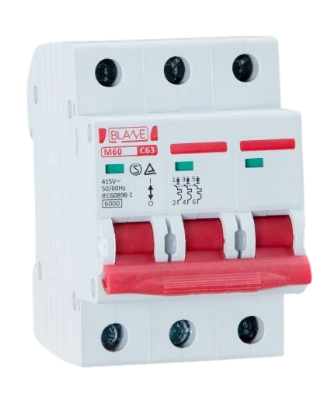 Buy Blaze Circuit Breaker 3P_63A_6K at Best Price In Bangladesh  at Best Price In Bangladesh