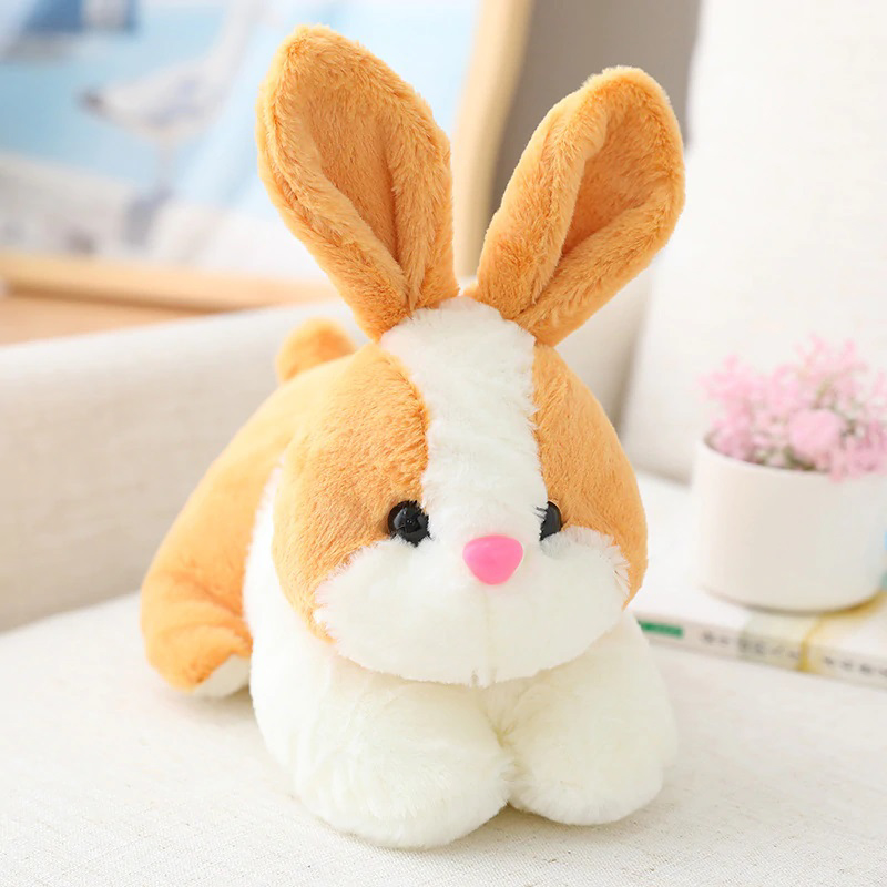 Picture of Simulation Rabbit Plush Doll Stuffed Cute Bunny Plush Toys Baby Gift - toys for girls
