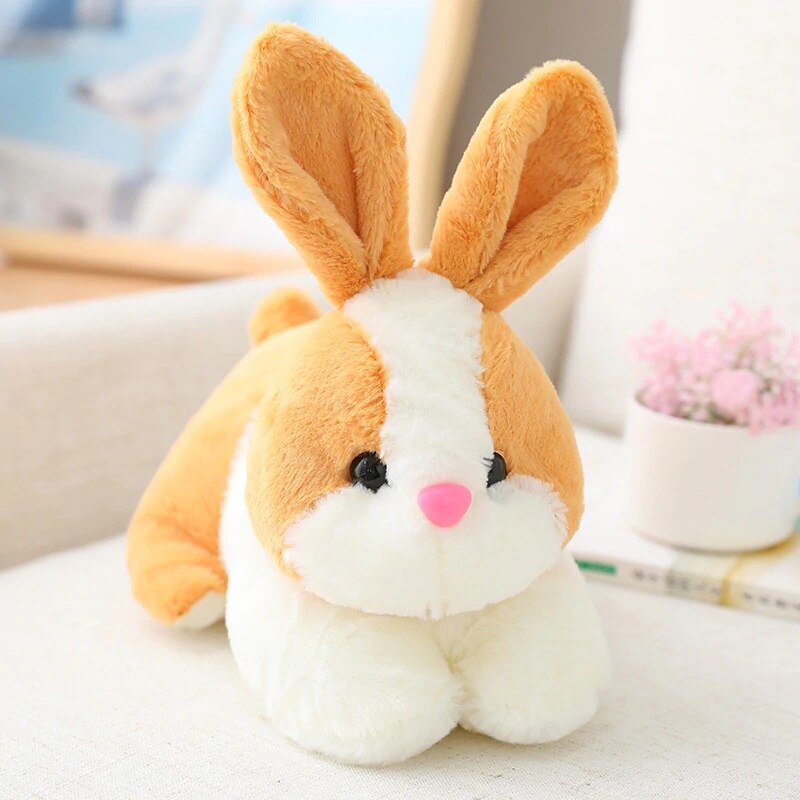 Picture of Rabbit Plush Doll Soft Stuffed Cartoon Bunny Cute Animal Toy Gift