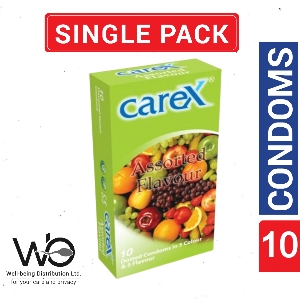 Show details for Carex Assorted Flavors Condom 10pcs Pack Carex Assorted Flavors Condom 10pcs Pack