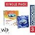 Durex Extra Dotted Condoms For Men | 3pcs
