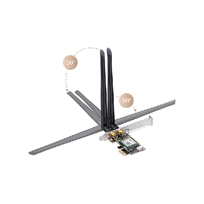 Buy Cudy WE3000 V2 AX3000 Dual-Band Wi-Fi 6 PCIe Adapter Dual Band at Best Price In Bangladesh