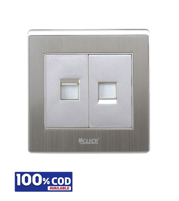 Picture of Click-ART-Telephone and Computer Socket 