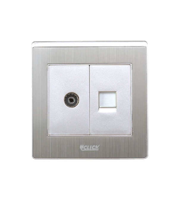 Buy Click ART TV and Telephone Socket Online at Best Price