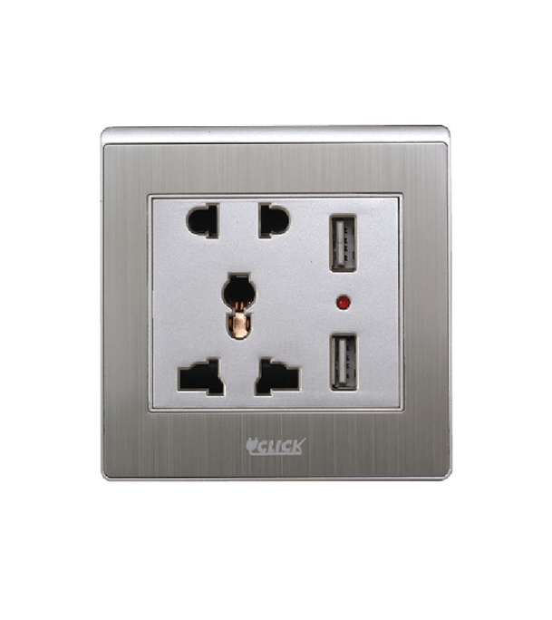 Buy Click ART Multi Socket With USB 13 Online at Best Price