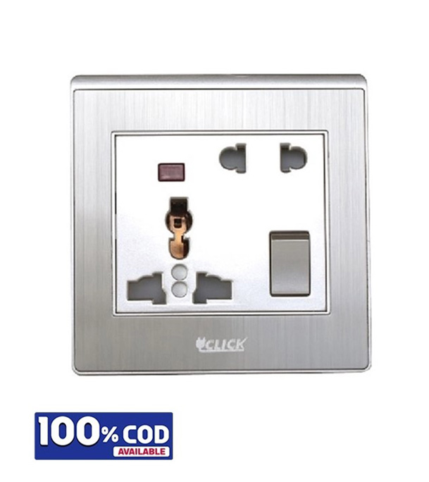 Picture of Click ART Multi Socket With Switch,13A