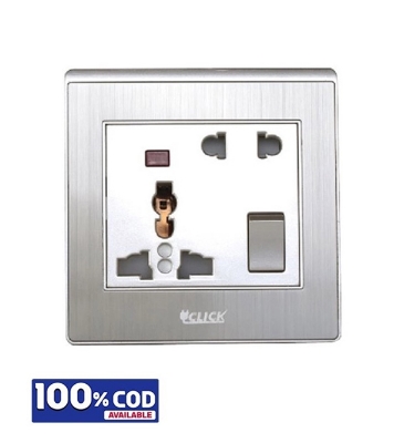 Picture of Click ART Multi Socket With Switch,13A