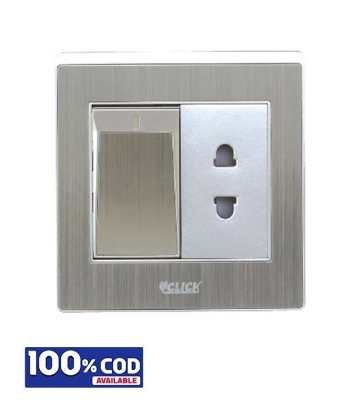 Picture of Click ART 2 Pin Socket With Switch,10A
