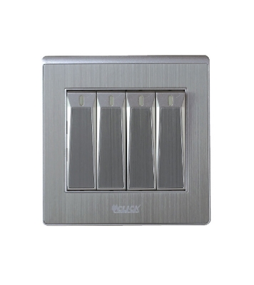 Buy Click ART 4 GANG 1 Way Switch Online at Best Price