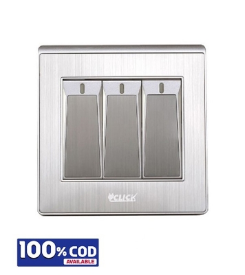 Picture of Click-ART-3 GANG 1 Way Switch