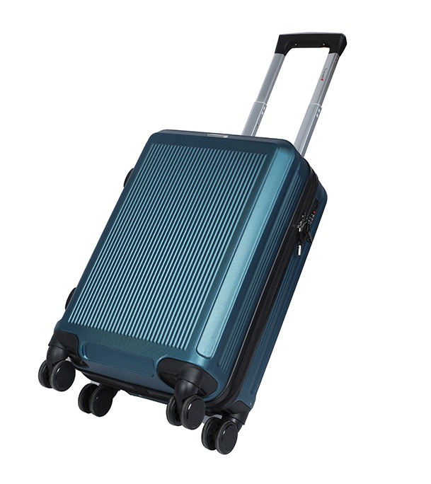 Picture of Travello 20 Inch Royal Zipper Unbreakable Body More Capacity Water Resistant Aluminum Luggage- Trolley Green