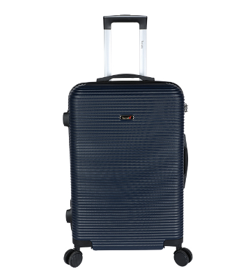 Picture of Travello Hard Top 20 & 24 Inch Ultra Light Weight Luggage-Trolley City Black (Combo- Set of 2)