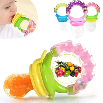 Picture of BABY FRUIT PACIFIER Fresh Food Feeder Teething Toy Teether Chosni 
Teat Pacifier Feeder Bottles for New born