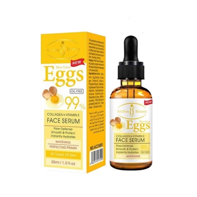 Picture of Aichun Beauty Skincare Eggs Collagen and Vitamin E Face Serum 30ml