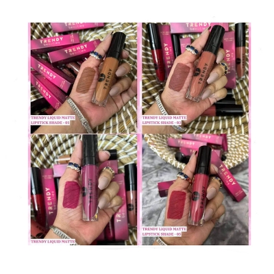 Picture of TRENDY Beauties Liquid Matte Lipstick 1pcs | 1-12 Shades