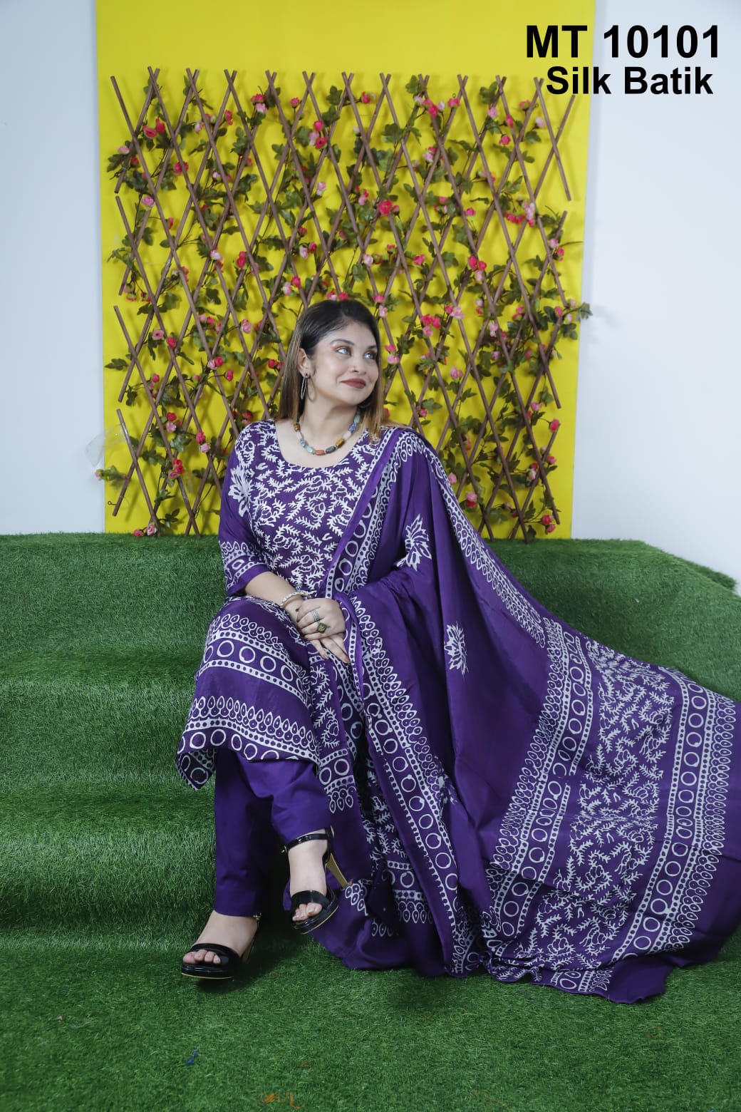 Buy Half silk high quality Three Piece Online at Best Price