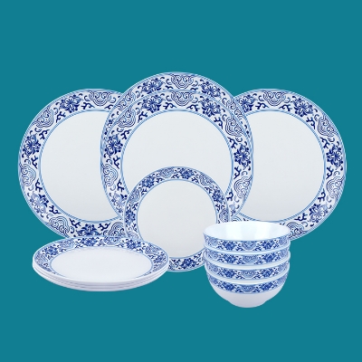Buy 12 Pcs Round Dinner Set-Sapphire  at Best Price in Bangladesh
