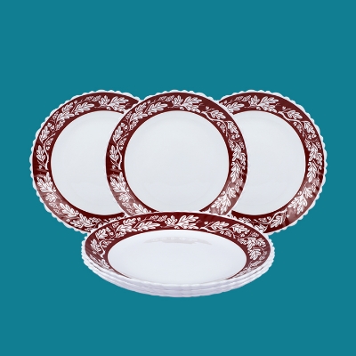 Buy 7.5" Deep Plate 6 Pcs Set-Crimpson at Best Price in Bangladesh