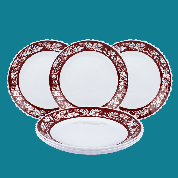 Buy 10.5" Deep Plate 6 Pcs Set-Crimpson at Best Price in Bangladesh