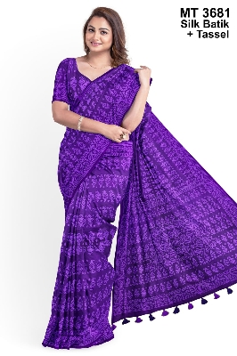 Buy  Silk Batik Saree  at Best Price In Bangladesh