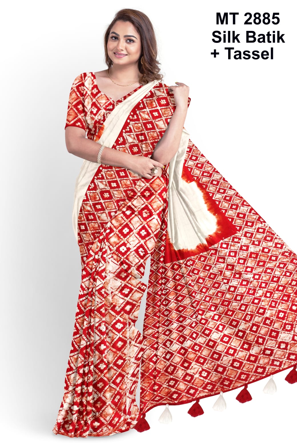 Buy  Silk Batik Saree  at Best Price In Bangladesh