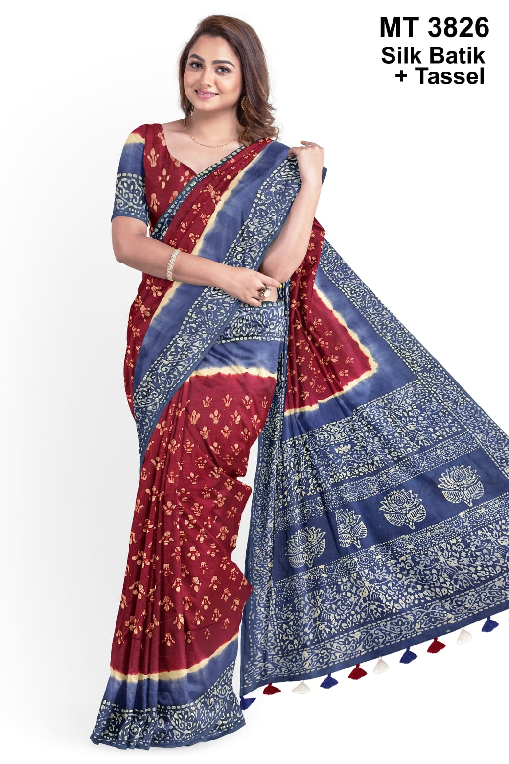 Buy  Silk Batik Saree  at Best Price In Bangladesh