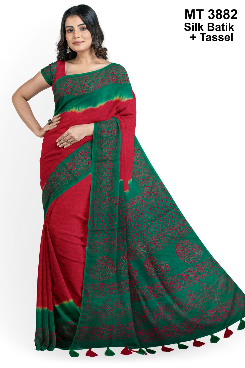 Buy  Silk Batik Saree  at Best Price In Bangladesh