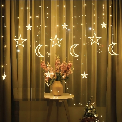 Buy  Moon & Star LED Wall Lights – Magical Room Décor   at Best Price in Bangladesh