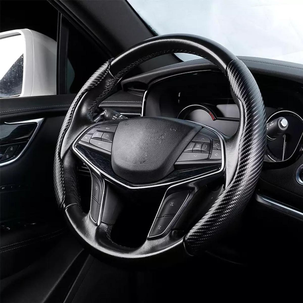 Picture of Carbon fiber steering wheel cover