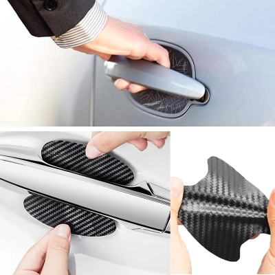 Picture of 4Pcs/Set Car Door Sticker Scratches Resistant Cover Handle Protection Film