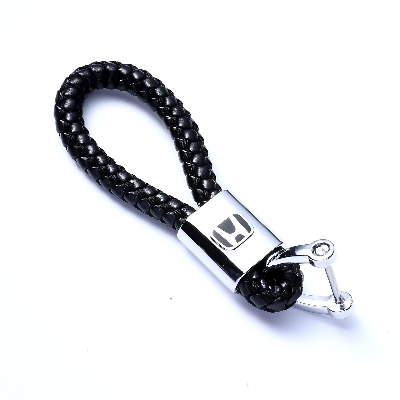 Picture of Stainless Steel Braided Car Keychain For Honda