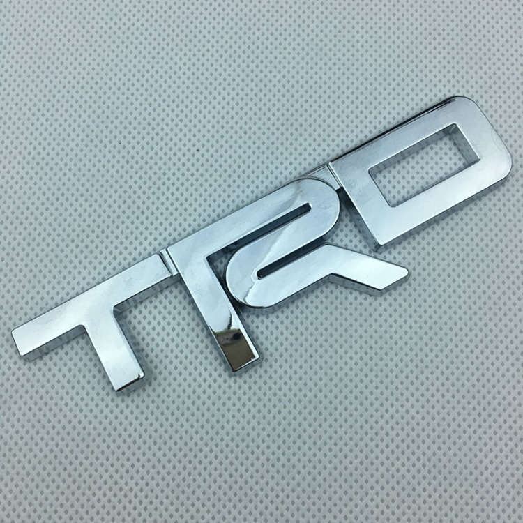 Picture of TRD Car Emblem Silver