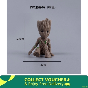 Show details for Disney Marvel Groot Mini Figure Anime Movie Toys Disney Marvel Groot Mini Figure Anime Movie Toys
