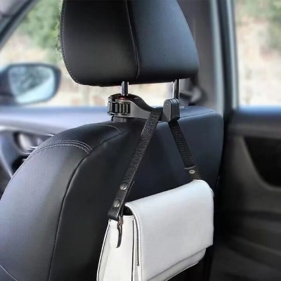 Picture of Car Seat Back Hook Bag Storage Headrest Hanger Phone Holder Bracket