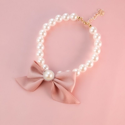Picture of Premium Pearl Design Cat Collar