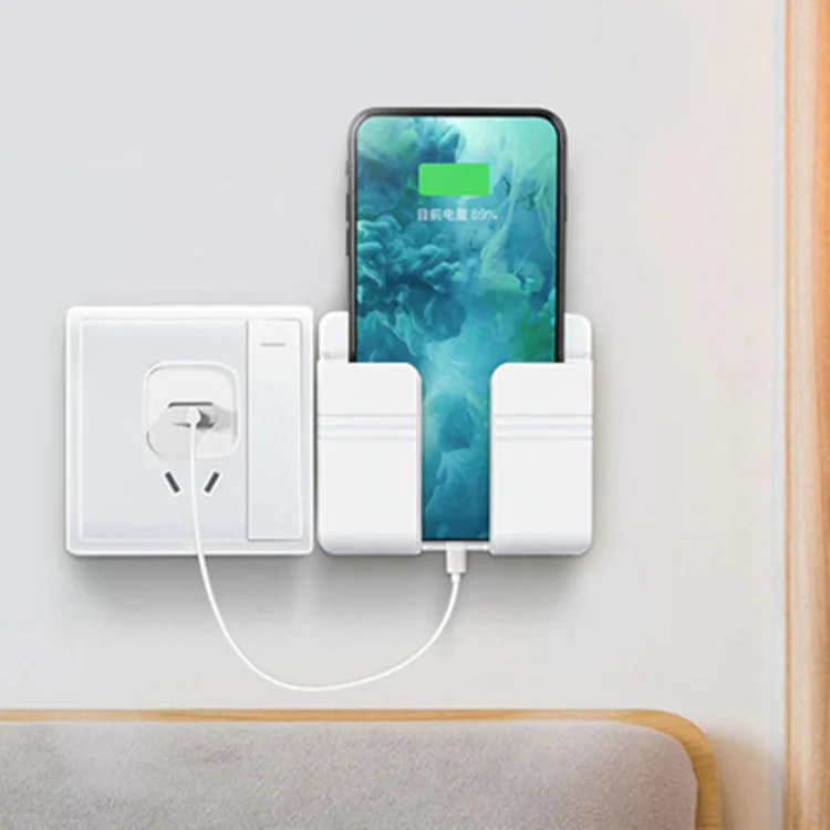 Picture of 1pcs Multifunction Punch Free Wall Mounted Mobile Holder