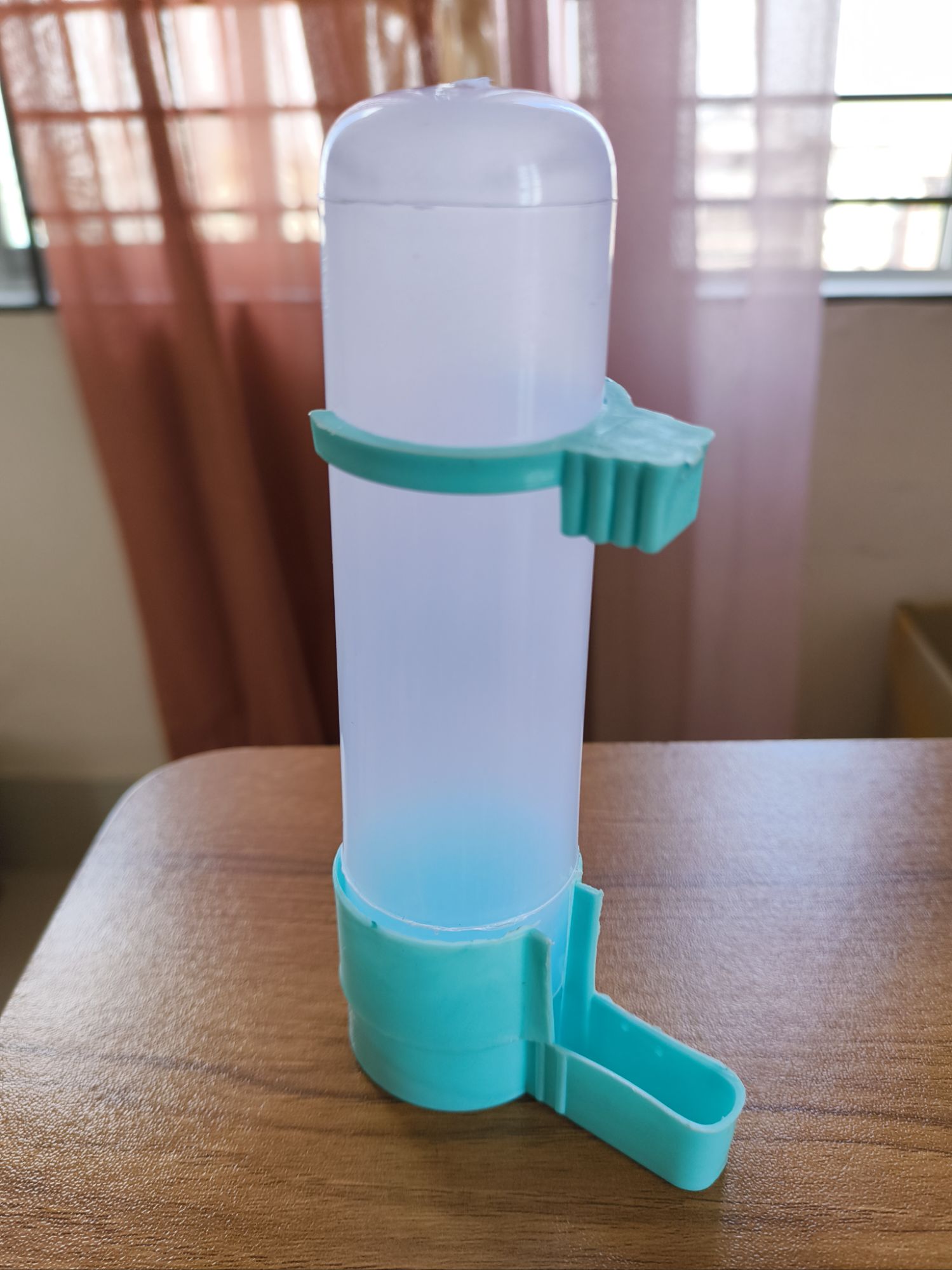 Picture of Bird Water Drinker Feeder Waterer with Clip Pet Bird Supplies Dispenser Bottle Drinking Cup Bowls For Pet Parrot Pigeon Drinkers
