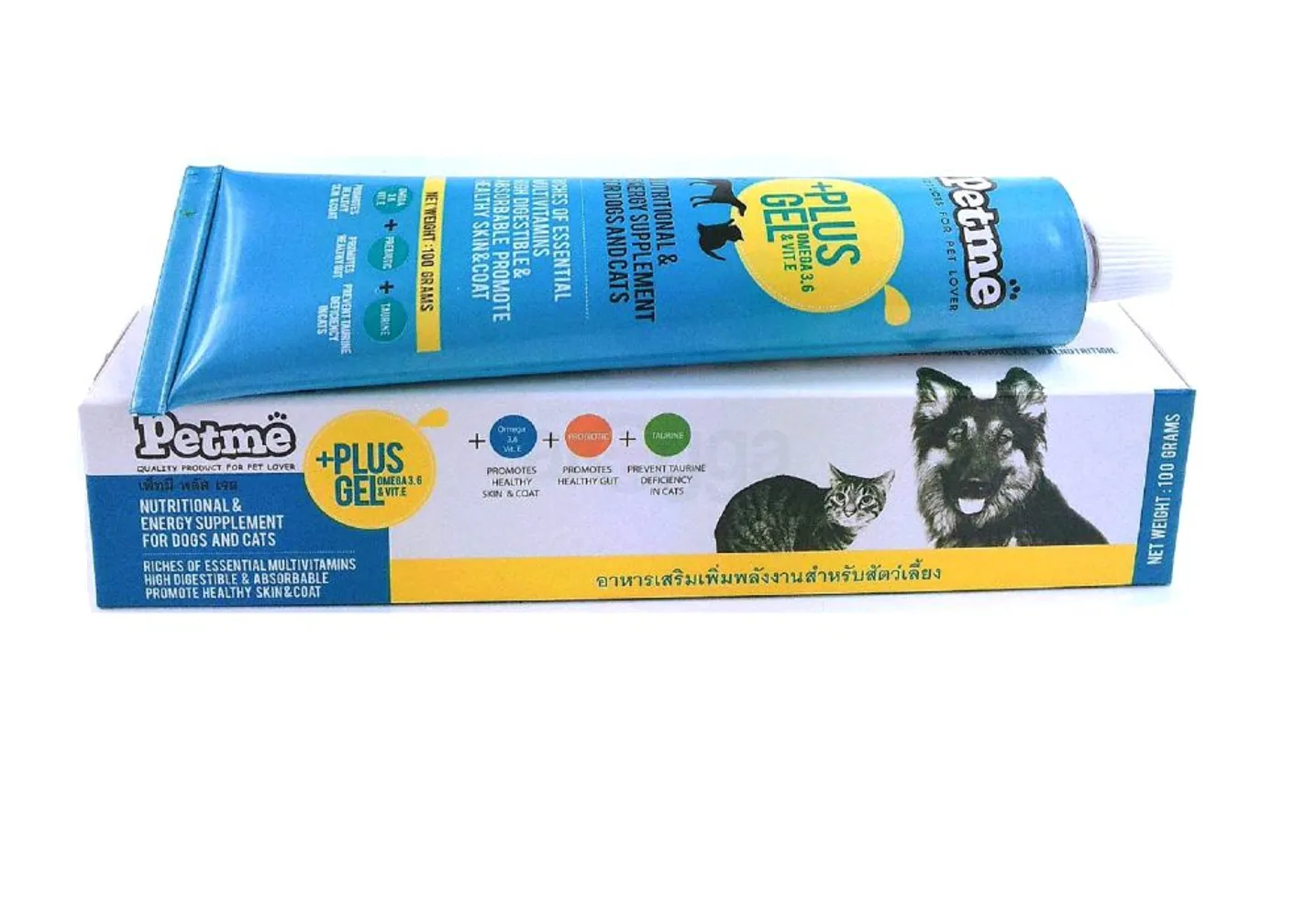 Picture of Petme Plus gel / Multivitamin gel (Cat & Dog) - 30g Tube