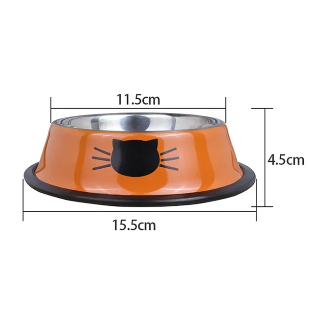 Picture of Cat Feeder Slope Anti-Ant Food Bowl For Cat Pet Accessories Dog Bowl Quality Stainless Steel Container For Cats Pet Supplies