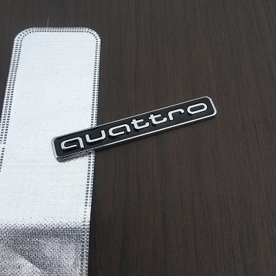 Picture of 3D Quattro Metal Sticker